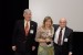 Prof. Grandon Gill, Chair of the Award Ceremony, and Dr. Nagib Callaos, General Chair, giving Dr. Susu Nousala an award "In Appreciation for Co-Delivering the Outstanding Workshop 'Building working communities: Exploration, Collaboration & Creativity'"